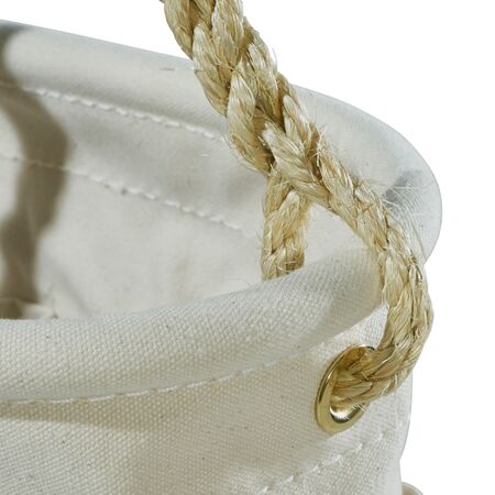 Canvas Bucket, 41-Pocket Oval Bucket with Swivel Snap