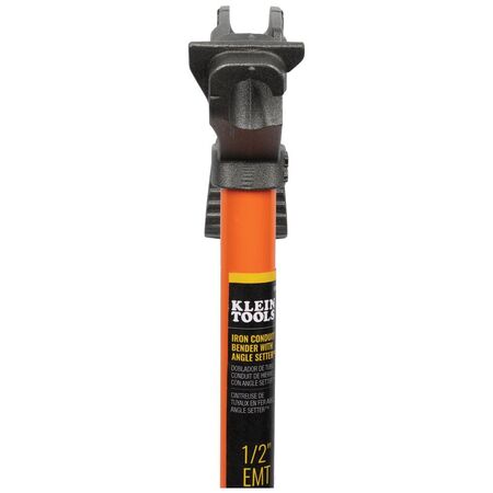 Iron Conduit Bender Full Assembly, 3/4-Inch EMT with Angle Setter™