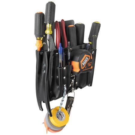 Leather Tool Pouch - 11-pocket