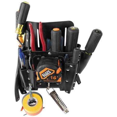 Leather Tool Pouch - 11-pocket