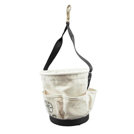 Heavy-Duty Tapered-Wall Bucket - 4 Pockets