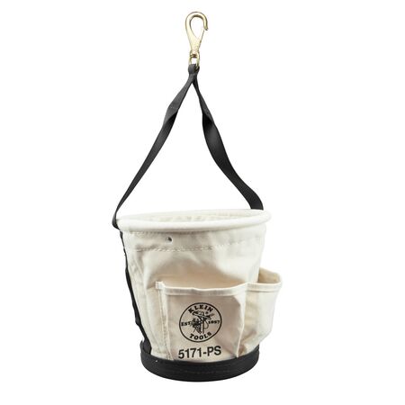 Heavy-Duty Tapered-Wall Bucket - 4 Pockets
