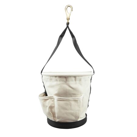 Heavy-Duty Tapered-Wall Bucket - 4 Pockets