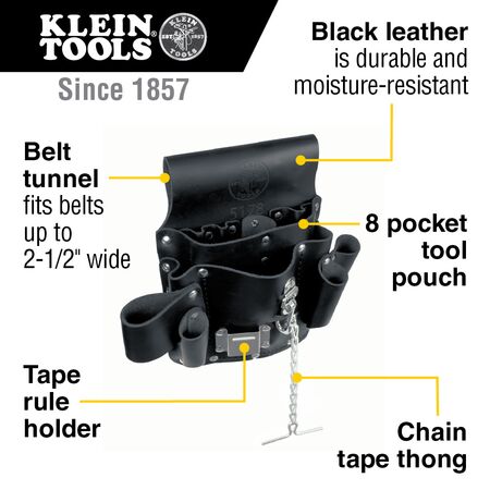 8-Pocket Tool Pouch