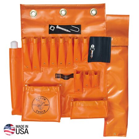 Aerial Apron with Hot-Stick Pocket and Magnet