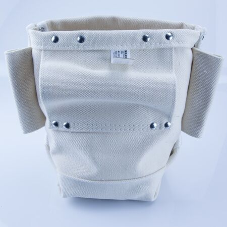 Tool Bag, Bull-Pin and Bolt Bag, Tunnel Loop, Canvas, 12.7 x 25.4 x 22.9 cm