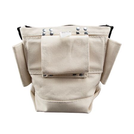 Tool Pouch, Bolt Retention Pouch, Canvas, Tunnel Connect, 12.7 x 25.4 x 22.9 cm