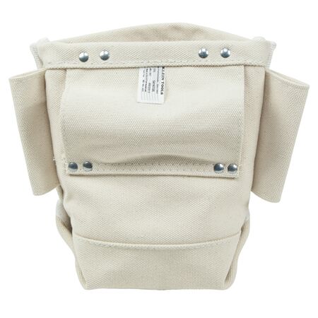 Tool Bag, Bolt Bag with Drain Holes, No. 4 Canvas, 12.7 x 22.9 x 25.4 cm