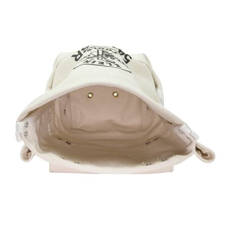 Tool Bag, Bolt Bag with Drain Holes, No. 4 Canvas, 12.7 x 22.9 x 25.4 cm