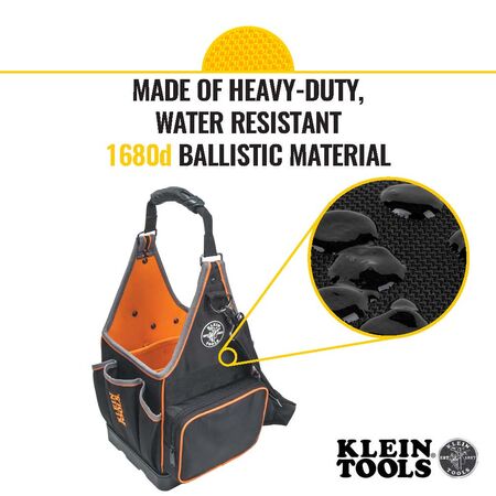Tool Bag, Tradesman Pro™ Tool Tote, 20 Pockets, 22.2 cm