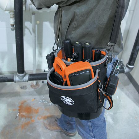 Tool Bag, Tradesman Pro™ Shoulder Pouch, 14 Pockets, 25.4 cm