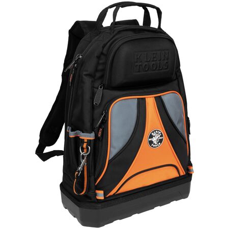 Tradesman Pro™ Tool Bag Backpack, 39 Pockets, Black, 36.8 cm