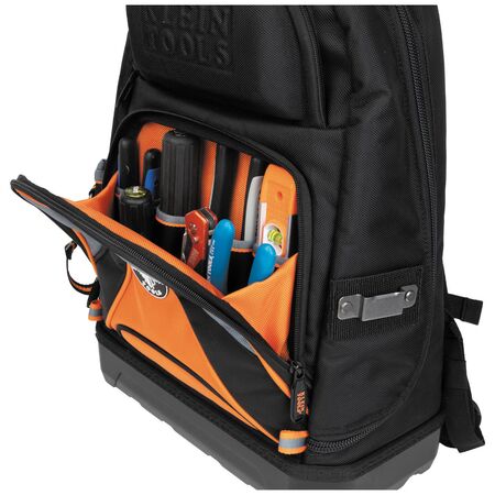 Tradesman Pro™ Tool Bag Backpack, 39 Pockets, Black, 36.8 cm