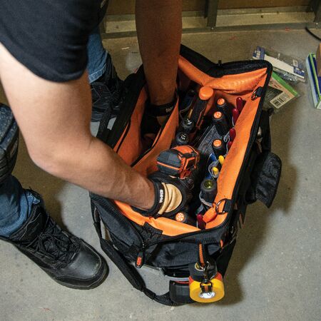 Tool Bag, Tradesman Pro™ Wide-Open Tool Bag, 42 Pockets, 41.3 cm