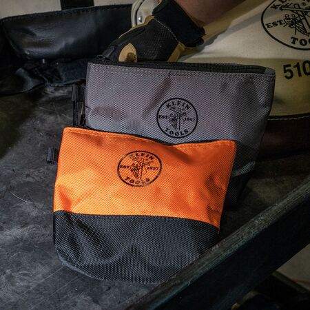 Zippered Bag, Stand-Up Tool Pouch, 2-Pack