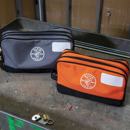 Double Zipper Tool Bag, 2-Pack