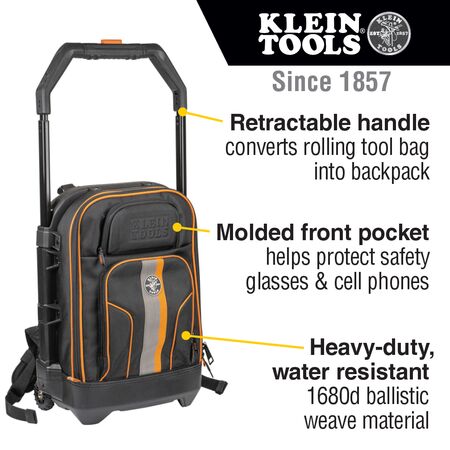Rolling Tool Backpack