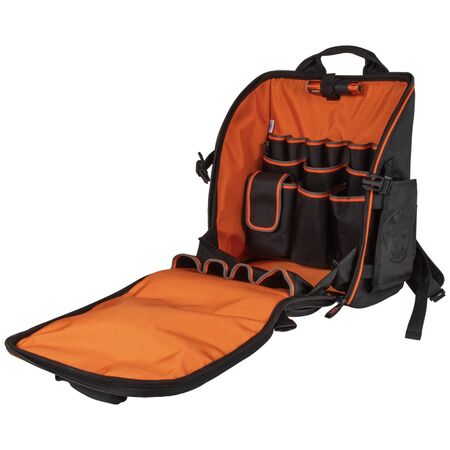 Tradesman Pro™ Tool Station Tool Bag Backpack with Work Light