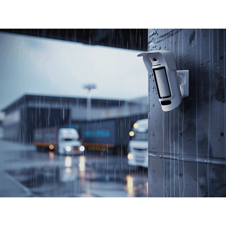 Wireless Outdoor Motion Detector with Camera | Dual PIR & K-Band Sensor | Photo Verification | IP55 Rated | by Dicker Data