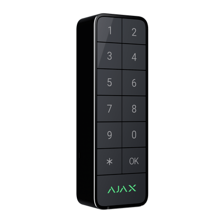AJAX Superior Keypad Outdoor Fibra | IP66 & IK08 Protection | Bluetooth & Tag Key Fob Access | by Dicker Data