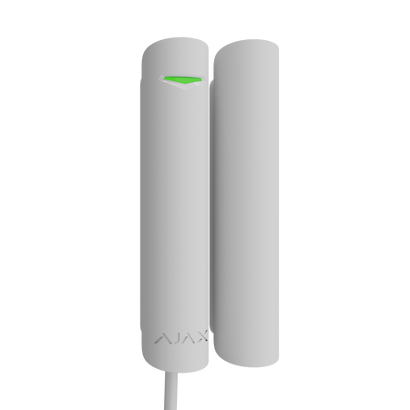 AJAX DoorProtect G3 Fibra White | Advanced Detection Sensors | Adjustable Tilt & Shock Sensitivity | by Dicker Data