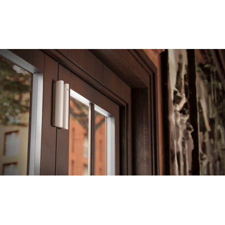 AJAX DoorProtect G3 Fibra White | Advanced Detection Sensors | Adjustable Tilt & Shock Sensitivity | by Dicker Data