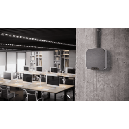 AJAX HomeSiren Fibra Wired Indoor Siren | 81-105 dB Volume | LED Indication | Tamper Protection | by Dicker Data