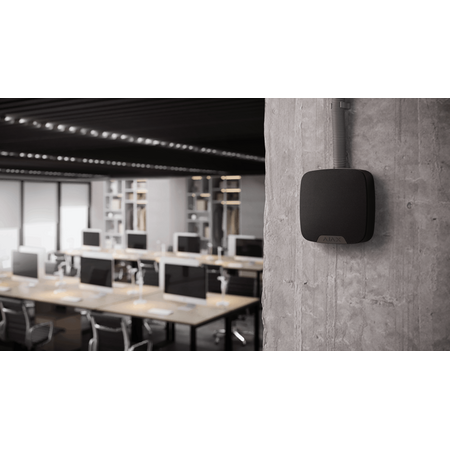 AJAX Homesiren Fibra Black | Acoustic & LED Indication | 81-105 dB Volume | by Dicker Data