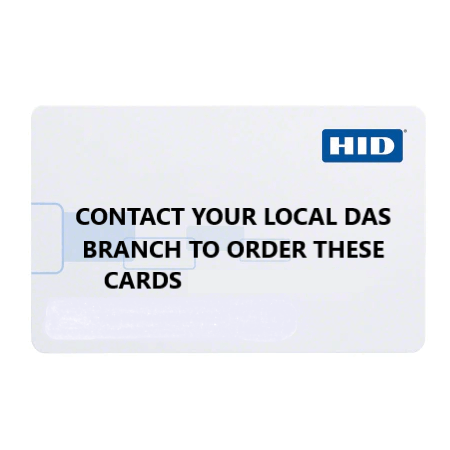HID ISOPROX II Access Card | No-Num Branch-Programmed | Durable Design | Ideal for Access Control | by Dicker Data
