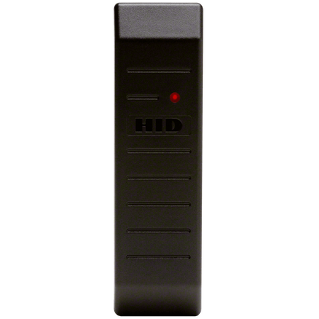 HID MiniProx Reader Wiegand | 125kHz Proximity Support | Pigtail Wiring | Charcoal Grey | by Dicker Data