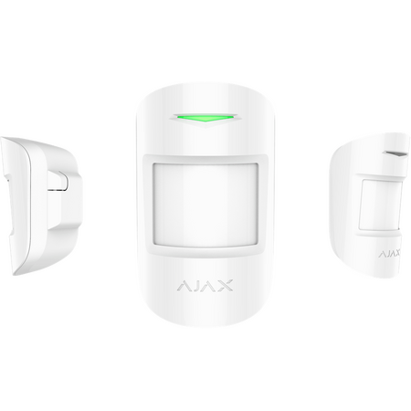 Wireless Motion Detector AJAX MOTIONPROTECT PLUS | PIR & K-Band Sensors | 12m Detection Range | by Dicker Data
