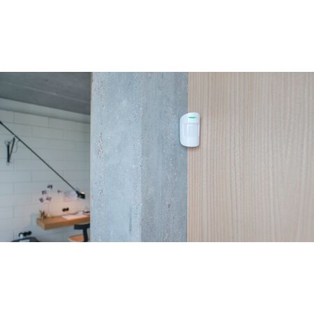 Wireless Motion Detector AJAX MOTIONPROTECT PLUS | PIR & K-Band Sensors | 12m Detection Range | by Dicker Data