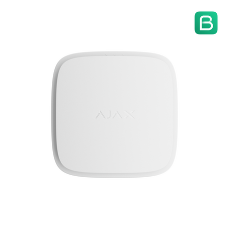 AJAX FIREPROTECT 2 SB Heat Detector | A1R-Class Thermistors | 85 dB Siren | Wireless Design | by Dicker Data