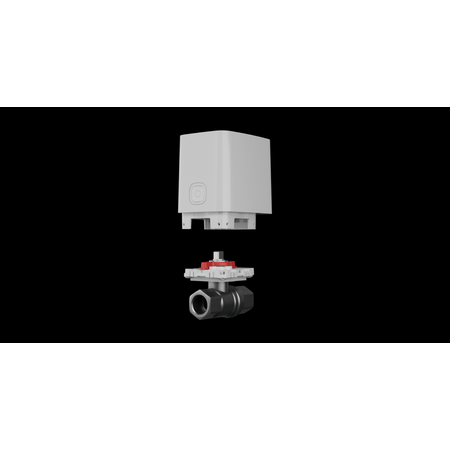 Wireless Water Shutoff Valve 3/4" | Remote Control & Leak Detection | Brass Construction | by Dicker Data