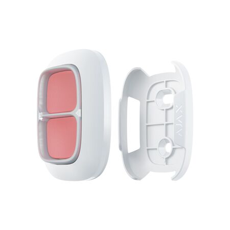 AJAX Holder for Button/Double Button | Ergonomic Design | Quick Detachment | White | by Dicker Data