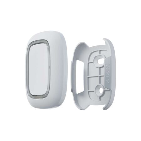 AJAX Holder for Button/Double Button | Ergonomic Design | Quick Detachment | White | by Dicker Data
