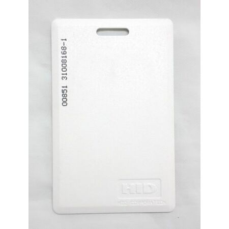 HID PROXCARD II Clamshell Proximity Card | Matte Finish | Vertical Slot | Sequential Numbering | by Dicker Data
