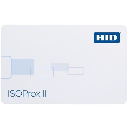 HID ISOPROX II Card | Gloss Finish | No Slot Punched | Programmed & Printed | by Dicker Data