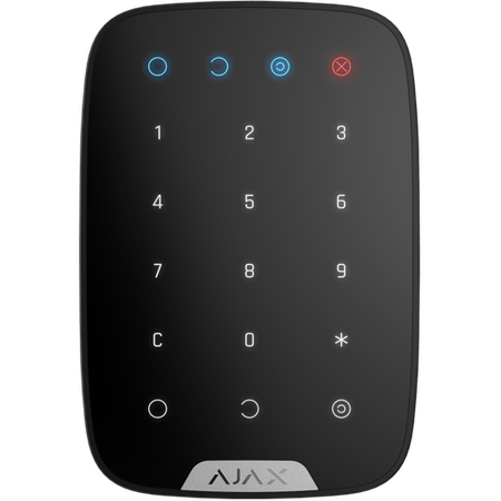 Wireless Security Keypad AJAX | Capacitive Touch | 200 Codes Support | AES Encryption | by Dicker Data