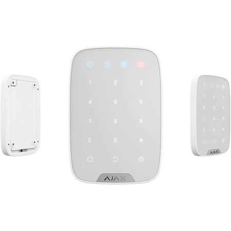 Wireless Security Keypad AJAX | Capacitive Touch | Up to 200 Codes | AES Encryption | by Dicker Data