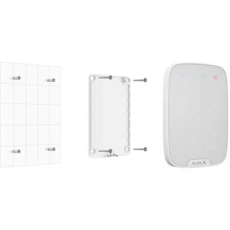 Wireless Security Keypad AJAX | Capacitive Touch | Up to 200 Codes | AES Encryption | by Dicker Data