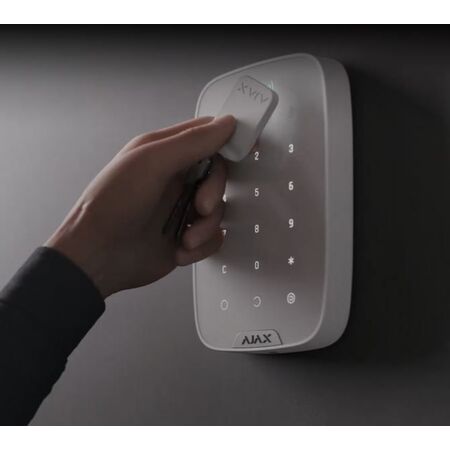 Wireless Security Keypad AJAX KeyPad Plus | Touch Sensitive | DESFire Technology | Up to 200 Codes | by Dicker Data Wireless Security Keypad AJAX KeyPad Plus | Touch Sensitive | DESFire Technology | Up to 200 Codes | by Dicker Data