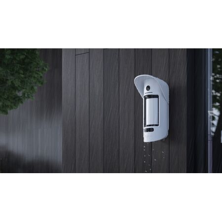 Wireless Outdoor Motion Detector with Camera | IP55 Rated | 1700m Range | Dual PIR Sensors | by Dicker Data