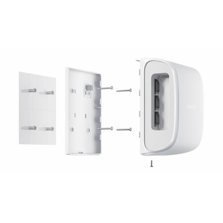 AJAX Dual Curtain Outdoor Motion Detector | Wireless | Dual PIR Sensors | IP54 Rated | by Dicker Data