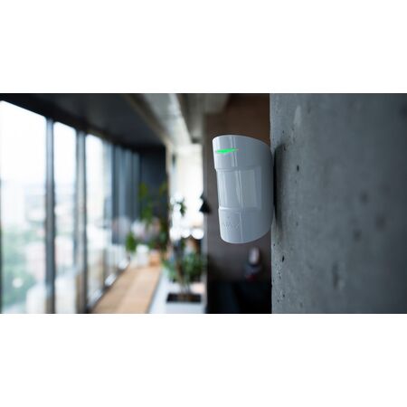 AJAX COMBIPROTECT PIR with Glass Break Detector | 12m Motion Detection | 9m Glass Break Detection | IP50 Rated | by Dicker Data