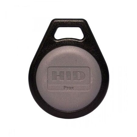 HID Proximity Keyfob III | Black with Grey Insert | Free Programming | by Dicker Data