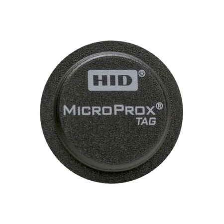 HID MICROPROX Adhesive Proximity Tag | Grey Color | Pre-Programmed for Convenience | by Dicker Data