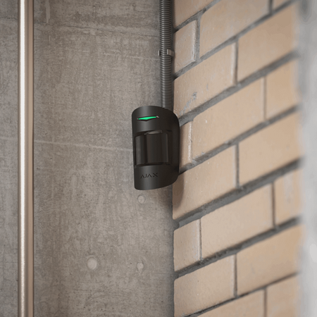 Wired PIR Motion Detector AJAX MOTIONPROTECT FIBRA | 12m Detection Range | IP50 & IK04 Rated | by Dicker Data