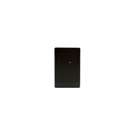 HID ThinLine II Wiegand Proximity Card Reader | Weatherproof Design | Compact Size | Classic Black | by Dicker Data
