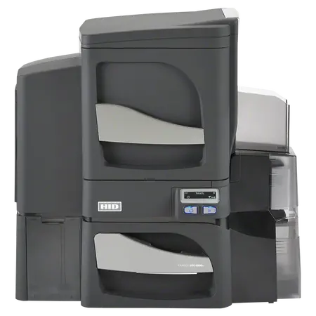 HID FARGO DTC4500E Dual Sided Lamination Module | 225 Cards/Hour | 300 DPI Resolution | Dual Input Card Hoppers | by Dicker Data